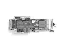 2025 Cherokee 274WK Travel Trailer at 72 West Motors and RVs STOCK# 164826 Floor plan Image