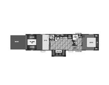 2017 Vengeance Super Sport 314A12 Fifth Wheel at 72 West Motors and RVs STOCK# 209902U Floor plan Image