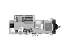 2024 Cruiser RV Avenir 29RK Travel Trailer at 72 West Motors and RVs STOCK# 536915U Floor plan Image