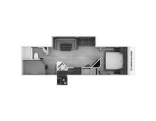 2020 Cherokee 264DBH Travel Trailer at 72 West Motors and RVs STOCK# 141166U Floor plan Image